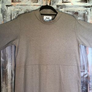 Flax by Jeanne Engelhart Long Sleeve Maxi Dress